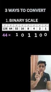 How to convert Integer to binary number? #binary #pgexplains#coding #dataanlysis#youtubeshorts#viral