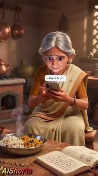 कहानी उस इंसान के लिए हैजो काम में इतना उलझ गया किमाँ की आवाज़ सुनना भूल गया 💔#ytshorts #aishorts