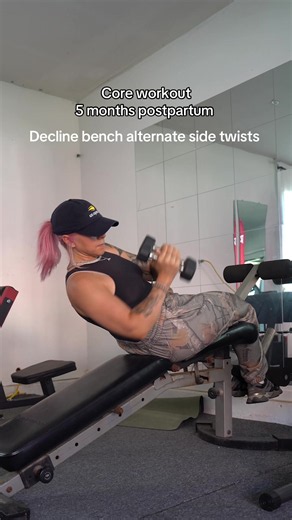 My boxing coach used to make me do those all the time and they are sooo good! Core is literally on fire! Do 3 sets of 15-20 reps each 💫 #abworkouts #coreworkout #postpartumjourney
