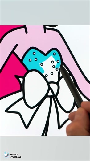 Coloring My Little Pony Pinkie Pie #shorts #mlp #mylittlepony #pinkiepie #equestriagirls #mlpeg