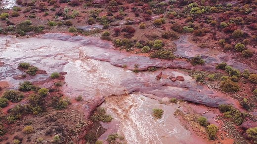 The ancient Finke River in the spectacular Finke Gorge National Park doesn't flow often, but when it does it is a sight to behold. Ranger Duane filmed this lovely video over the weekend. Want to check it out for yourself? Visit https://northernterritory.com/alice-springs-and-surrounds/destinations/finke-gorge-national-park and book your trip today. | Northern Territory Parks and Wildlife