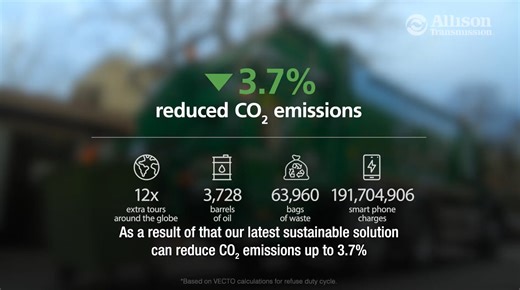 🌍 Today on #ZeroEmissionDay, we reaffirm our commitment to a cleaner future. With Allison xFE® technology and FuelSense® 2.0, fleets worldwide are cutting fuel consumption and reducing CO₂ emissions, delivering real environmental impact without compromising performance. Together, we’re driving toward a more sustainable tomorrow. 💚 #ZeroEmissionDay2025 #ImprovingtheWaytheWorldWorks #Sustainability #AllisonTransmission | Allison Transmission