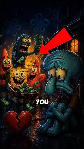 The dark truth about SpongeBob's millions #spongebob