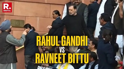 Rahul Gandhi Calls BJP MP Ravneet Bittu A 'Traitor', He Replies, Calling Him An 'Enemy of India'