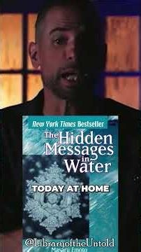 Water Memory has Soul Implications #water #emoto #occultscience #soul #metaphysics #matrix
