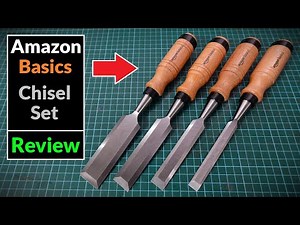 Amazon Basics Chisel Set - Are they any good? (Tool Review)