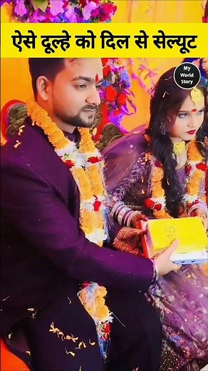 Salute to this groom from the heart.