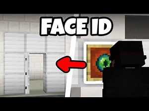 How to Build *REDSTONE* FACE ID in Minecraft (Easy!)