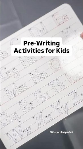 Prewriting Activities for Kids #handsonactivitites #preschoolactivities