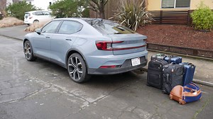 Polestar 2 Luggage Test | How big is the trunk?