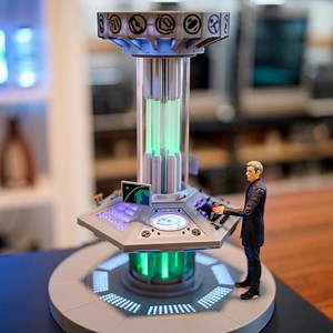 12th Doctor Who TARDIS Console (5.5" - 1:13 Figure Scale) With Customizable Leds and WIFI - Etsy UK