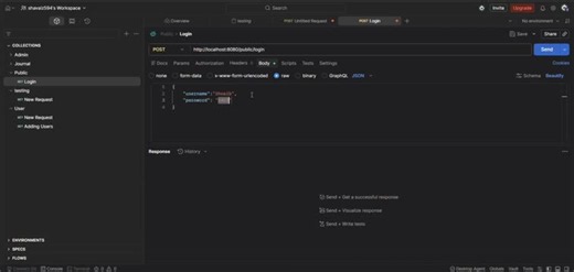 #springboot #java #springsecurity #jwt #backenddevelopment #softwareengineering #mongodb #learninginpublic | Mohammed Shavaiz Ali