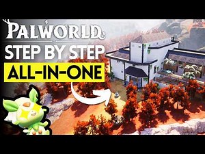 Palworld - Build This All-in-One Medieval MEGA Base Design for EARLY Game