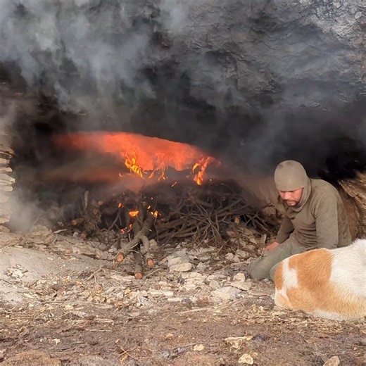 2.8M views · 19K reactions | Primitive Fire Shelter in a Snowstorm | Ancient Survival, Winter Camping & Nature ASMR Building a primitive shelter during a snowstorm using fire, just like our ancestors. An off-grid winter camping adventure shaped by ancient survival methods. No talking — only raw nature ASMR sounds of fire, snow and wilderness. A timeless survival experience deep in the wild. #nature #outdoor #adventure #wintercamping #survival #primitive #asmr #offgrid | Mr. Sulo | Facebook