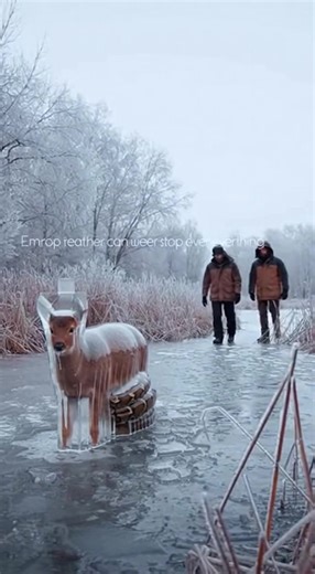 Deer was escaped by python #ai #monkeys #Monkeyvideo