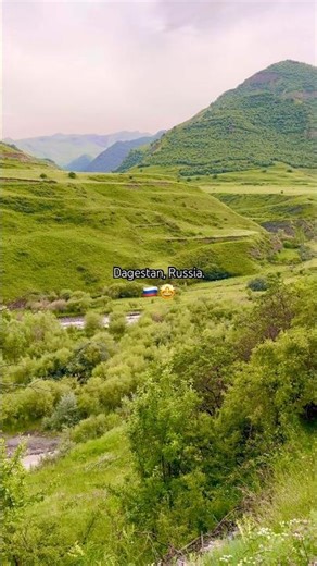 Dagestan, Russia 🇷🇺🤩 #mountains #calming #travel #nature #hiking #dagestan #russia #caucasus #mma