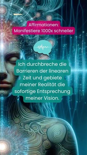 Manifestiere 1000x schneller - mit diesen Subliminal Affirmationen:
