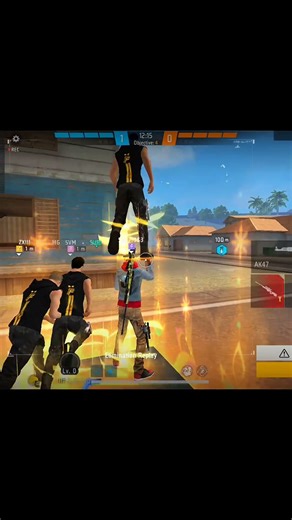 Hacker vs pro teammates 😱💀 #freefire