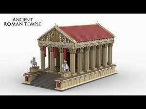 Ancient Roman Temple - Lego MoC