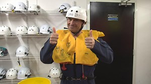 What it takes to escape from a helicopter crash