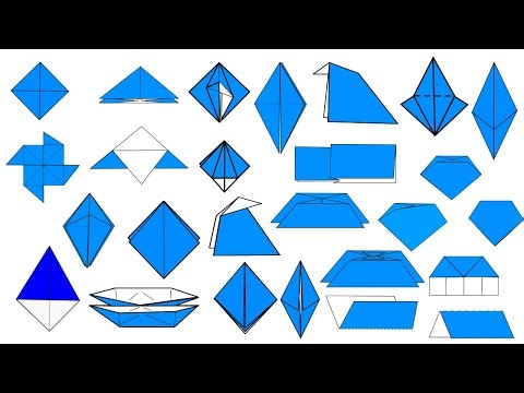 Basic Origami Folds and Bases