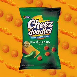 Who's ready to POP these new tasty & spicy Cheez Doodle treats? Coming soon.... | Wise Foods