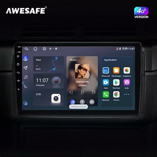 AWESAFE PX9 Autoradio Autoradio pour Renault Clio 4 2012-2019 écran