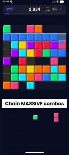 Block Fizz - Free Offline Block Puzzle Game 🧩 Drop, Blast & Clear!