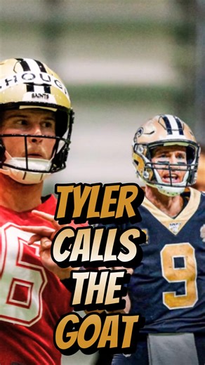 77K views · 1.1K reactions | ‼Tyler Shough has a new mentor in this Quarterback battle Drew Brees ⚜ how much of an advantage do you think this will make⁉ #NewOrleansSaints #Saints #WhoDat New Orleans Saints | Wisdomthegamer | Facebook