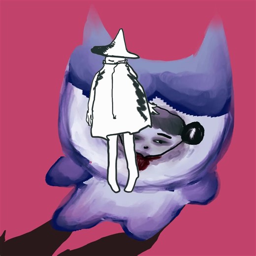 stuck in your despair disguised as a vibe #art #fypシ #animation #drawing #sketch