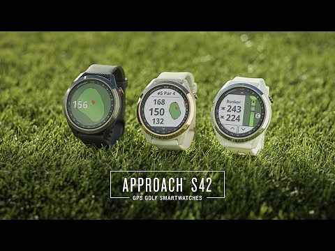 Garmin Approach S42 GPS Watch - Features