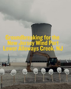 With last week's groundbreaking of the New Jersey Wind Port, we are the national capital of offshore wind. | Governor Phil Murphy