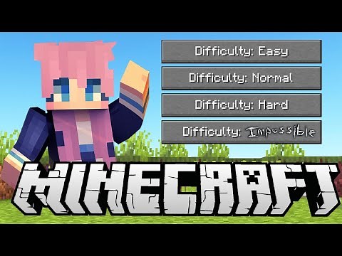 Minecraft on IMPOSSIBLE DIFFICULTY