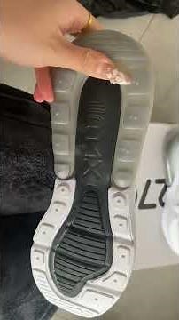 Nike air max 270 all white shoes unboxing review