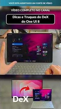 Managing the workspace in Galaxy Tab DeX 📱🤯