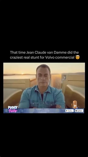 How Everything Works on Instagram: "In 2013, released its iconic “Epic Split” commercial, featuring balanced with one foot on each of two trucks driving in reverse. As the trucks slowly backed up and gradually drifted apart, Van Damme performed a full split suspended above the ground. The stunt was entirely real and not computer-generated — the trucks genuinely reversed side by side on a closed runway in at sunrise, filmed in a single take. While safety measures like a concealed harness and smal