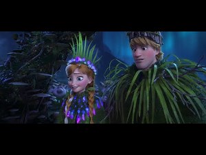 The trolls arranging a marriage between Princess Anna and Kristoff (Frozen 2013)