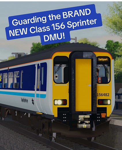 Guarding the New Class 156 Sprinter on Northern Connect