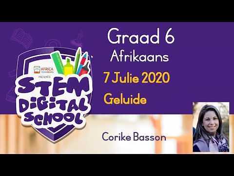 Grade 6 - Afrikaans FAL | 7 July 2020 | Geluide