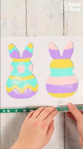 How To Make Easter Window Stickers | Baker Ross