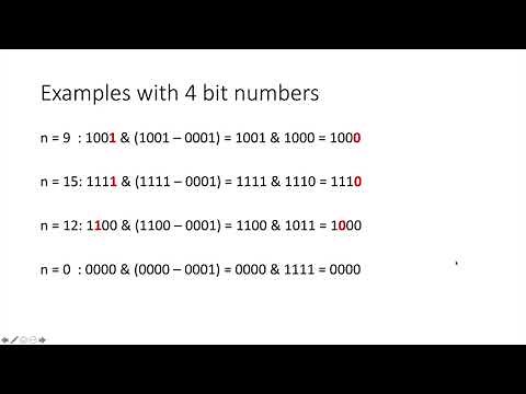 The Most Important Bit Twiddling Hack for Coding Interviews