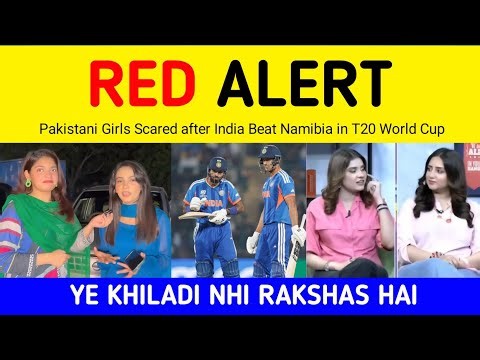 Pak Girls Scared of India after India Win vs Namibia by 93 Runs | Pakistani Girls on India Win