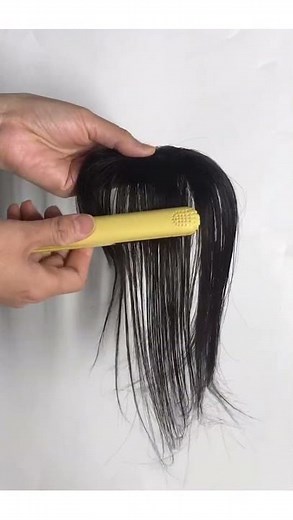 How to style French bangs?