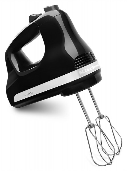 KitchenAid 5-Speed Ultra Power Hand Mixer, Onyx Black, KHM512