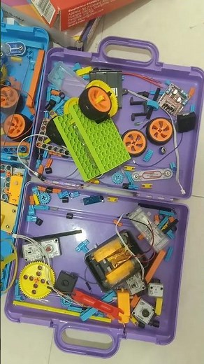 😳 What’s Inside This Electronics Kit? DIY Robot Parts Unboxing 🔥 | Beginner Robotics
