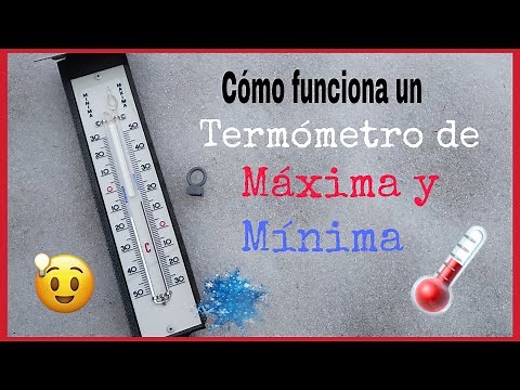 HOW A MAXIMUM-MINIMUM THERMOMETER WORKS || LEARN TO USE IT!