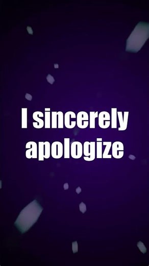 8 WAYS TO APOLOGIZE