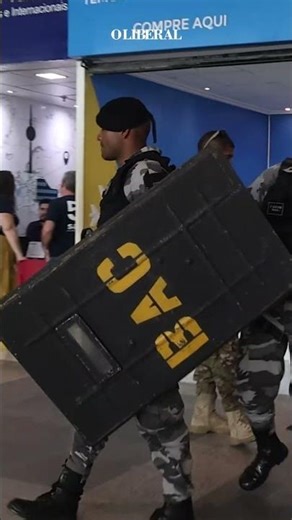 COP30: Federal Police and Military Police training simulates bomb threat at Belém International A...