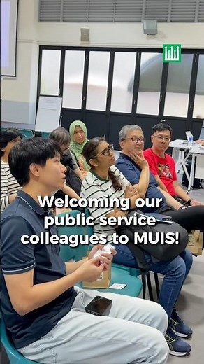 🏢 MUIS recently welcomed over 80 public service colleagues for a learning journey!