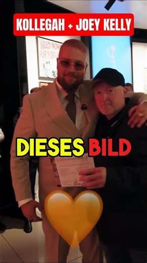 🤝JOEY KELLY THANKS KOLLEGAH!? 😳